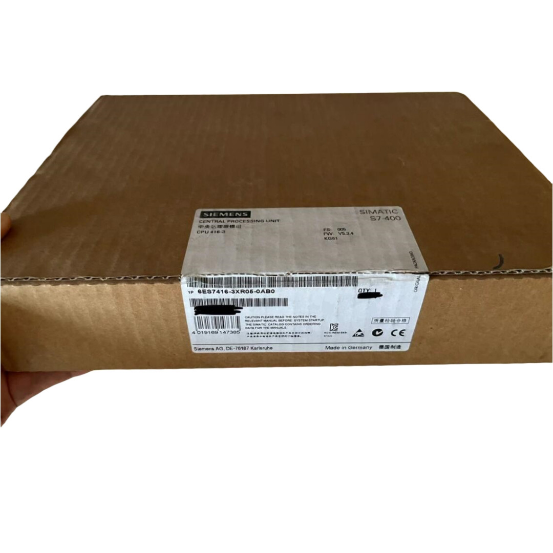 SIEMENS SIMATIC PLC S7-400 6ES7416-3XR05-0AB0 CPU416-3 Central processing unit with