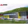 Buy cheap Modern Steel Car Workshop Prefabricated Steel Structure Showroom from wholesalers
