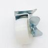 Buy cheap 65mm Swivel Plate White PP Wheel Caster With Brake For Indoor Furniture from wholesalers