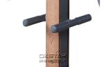 outdoor fitness equipment park wood outdoor leg press machine