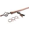Buy cheap Bronze Rod Finish Windows Curtain Rods 28 To 48 Inches Adjustable from wholesalers