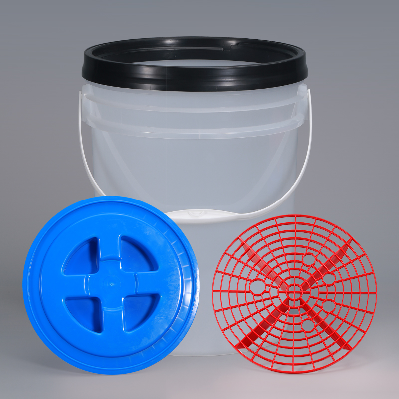 5gallon PP Car Detailing Wash Buckets Kit Dust Collector Filter Grid
