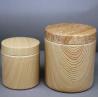 Buy cheap Heat Transferring Plastic Powder Canister Food Wooden Storage Jars 95mm Dia from wholesalers