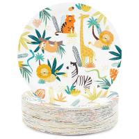Buy cheap Christmas Themed Party Coloured Sturdy Fancy Disposable Dinner Plates product