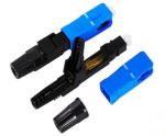 Sc Upc Fiber Optic Cable Connector 0.9 2.0 3.0mm Pre Polished Ferrule Field