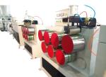 Buy cheap Plastic PET Strapping Band Making Machine Touch Screen PET Baling Tape Extrusion Line from wholesalers