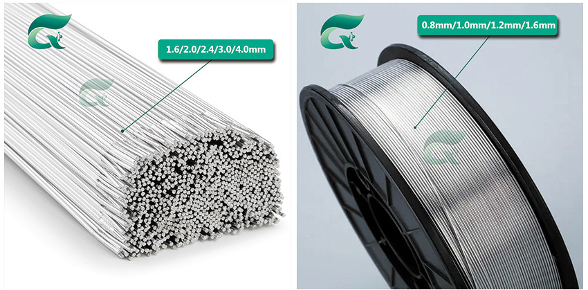 AWS A5.10 Aluminum Alloy Welding Wire 4043 Aluminum Wire 0.8mm 0.9mm 1.0mm 1.2mm 1.6mm