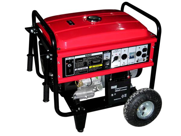 Buy cheap 6kw - 8.5kw 220V Portable Gasoline Generator , mini small petrol generator set from wholesalers