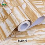 0.18mm-0.31mm Thickness 3D Brick Stone Wallpaper 3D Brick Wallpaper Grey