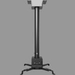 Telescopic Ip66 Projector Ceiling Mounting Bracket 50Lbs Capacity Projector