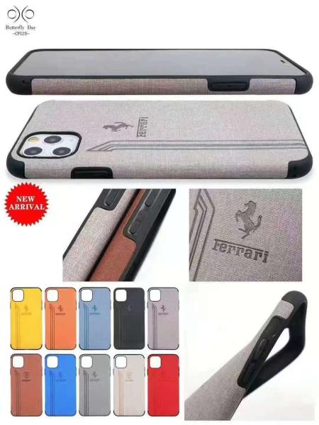 Buy cheap iphone 12 Genuine Leather Mobile Cell Phone Case with Gentle Microfiber from wholesalers