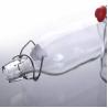 Buy cheap Round 600ml Glass Bottle With Stopper Caps Carafe Swing Top Beer Bottle Kombucha Bottle Beverage from wholesalers