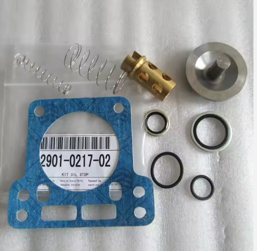 Atlas High Quality Metal Oil Stop Valve Kit Used 2901021702 Air Compressor Parts