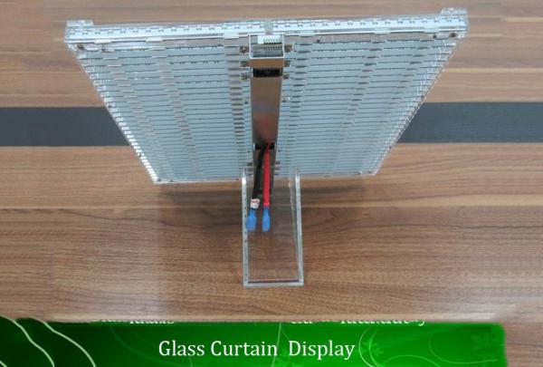 Buy cheap P15.6 Indoor Transparent Led Display Screen And Led Wall Clock For Shop Mall from wholesalers