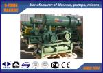 60-100KPA Roots Rotary Lobe Blower , Pneumatic Low Noise Aeration Air Blower