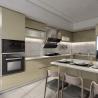 Buy cheap Wood Modular Mdf Slab Modern Kitchen Cabinets 18mm For Kitchen Off White from wholesalers