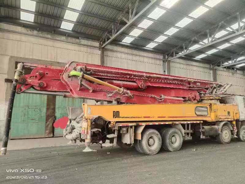 Heavy Machinery Zoomlion Putzmeister 56m Concrete Boom Pump Truck
