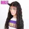 Buy cheap 180% Density Human Hair Lace Front Wigs Water Wave Brazilian With Baby Hair from wholesalers