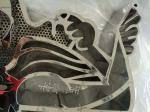 mirror polished stainless steel sculpture for art studio ,China stainless steel