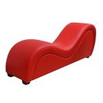 Wooden Frame Leather Sponge Filled 170x73x43cm Sex Sofa Chairs