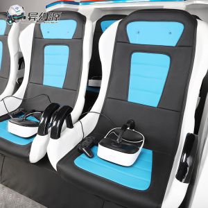 Buy cheap YHY 6 Seats Spaceship 9D VR Cinema Family Game VR Simulator Motion Chair In Theme Park from wholesalers