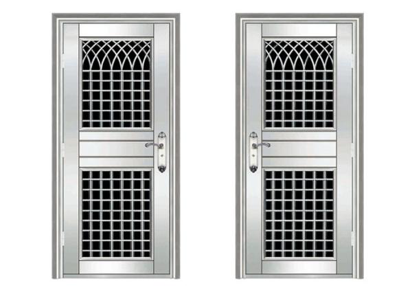 Buy cheap Aluminum Alloy / Stainless Steel Residential Doors Strong Corrosion Resistance from wholesalers