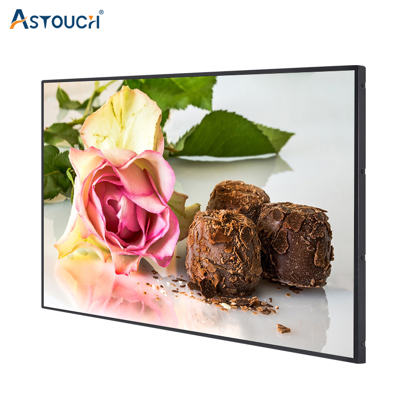 Indoor Advertising Display Wall Mount Digital Signage 65 Inch