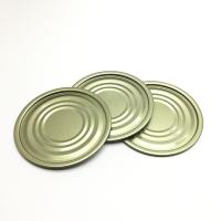 Buy cheap 401# ETP BPA FREE Flat Bottom Metal Can Lids, customized thickess and coating, product