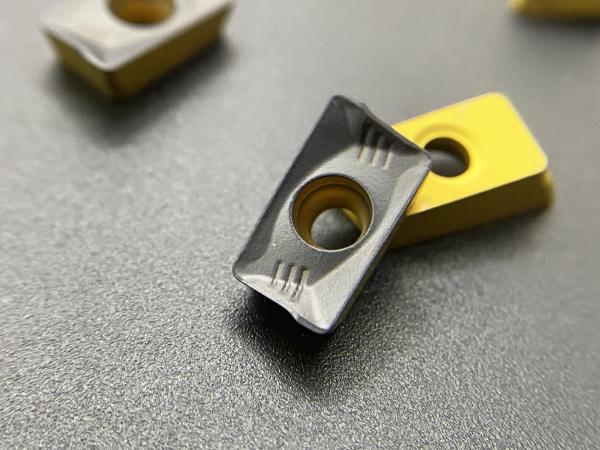 Buy cheap 90 Degree Square Shoulder Milling APKT11T308 With Two Color CVD Coating from wholesalers