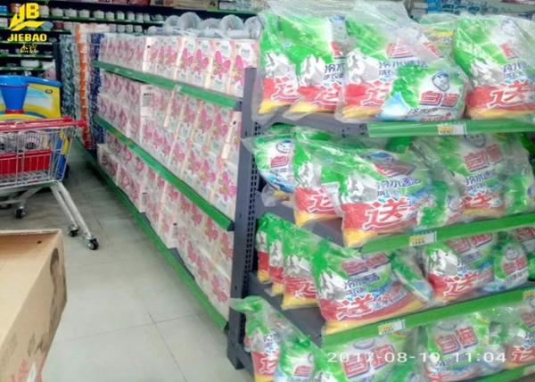 Buy cheap Mini Market Grocery Display Racks Middle / Buckle Back Panel Pegboard from wholesalers