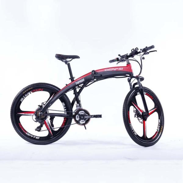 Buy cheap 21 Speed Electric Mountain Bicycles 26 Inch Motor 250w 8AH Hidden Battery from wholesalers