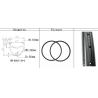 Buy cheap super light only420g30x25mm width MTB carbon rims clincher Mountain bike 29" clincher rims from wholesalers