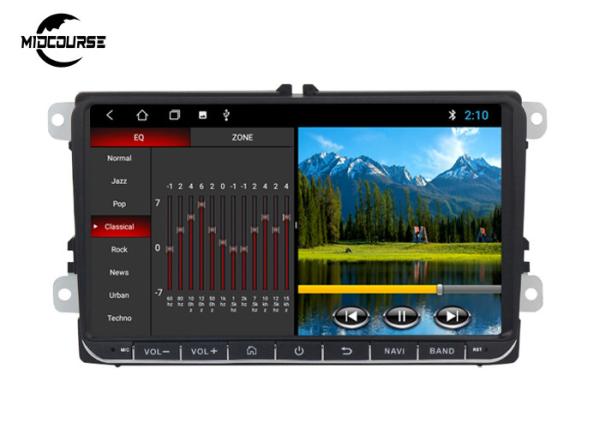 Buy cheap 2 Din Volkswagen DVD Player GPS Navigation Android System 9 Inch Screen 1024*600P from wholesalers