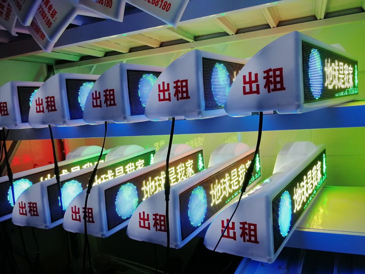 Outdoor Taxi Top Led Advertising Screen Truck Mobile Led Display P3 P4 P5