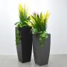Buy cheap Waterproof Stainless Steel Flowerpot Anodized Customized Large Metal Flower Pots from wholesalers