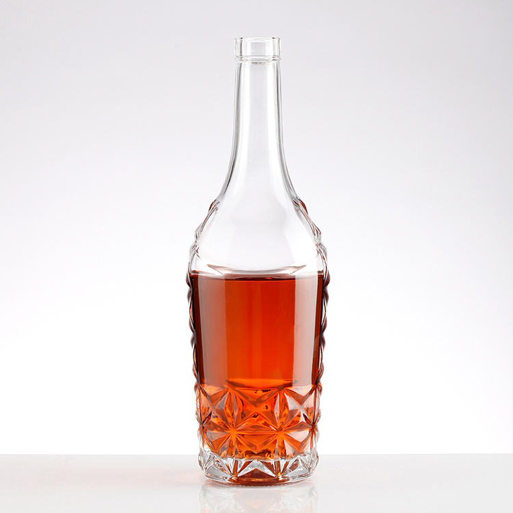 Customized Options 500ml 700ml Aluminum Screw Cap Empty Bottles for Xo Whiskey