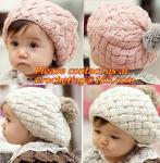 baby hat kids baby photo props beanie,faux rabbit fur gorros bebes crochet
