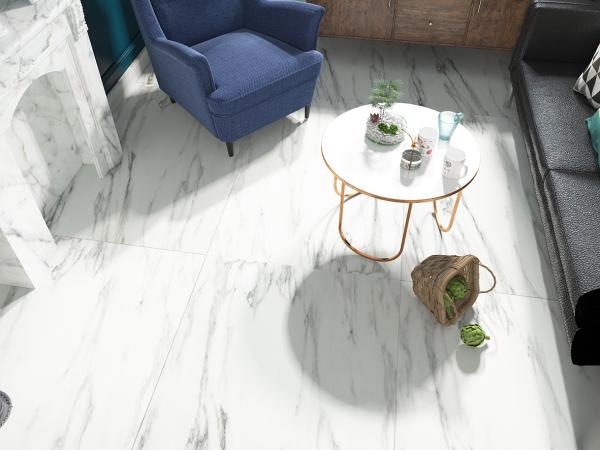 Buy cheap Large White Marble Stone Square Floor Tile 18 Quot X18 Quot 1.5mm from wholesalers