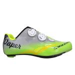 Double Dials Self Lace Cycling Shoes / Carbon Sole Durability Breathable Bike