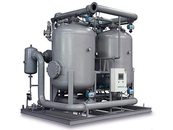 Air Compressor Heatless Desiccant Air Dryer For Clean Air Treatment System