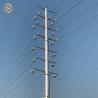 Buy cheap 33KV 18m Steel Utility Pole Steel Power Poles With Insulator And Conductor from wholesalers