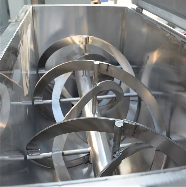 Dry Powder Mixer 400L Wall Putty 300L Powder Continous Ribbon Blender