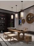 Wicker Bamboo Hand Make Suspension Luminaire Dining Room Kitchen Island pendant