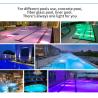 Buy cheap Stainless Steel Underwater Pool Lights , RGB Inground Swimming Pool Light Fixture from wholesalers