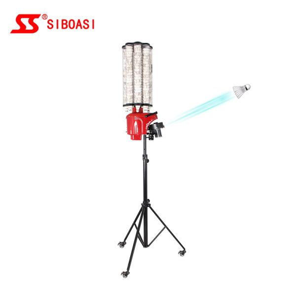 Buy cheap Reasonable Price Badminton Serve Equipment Shuttlecocks Feeder Shooter Machine from wholesalers