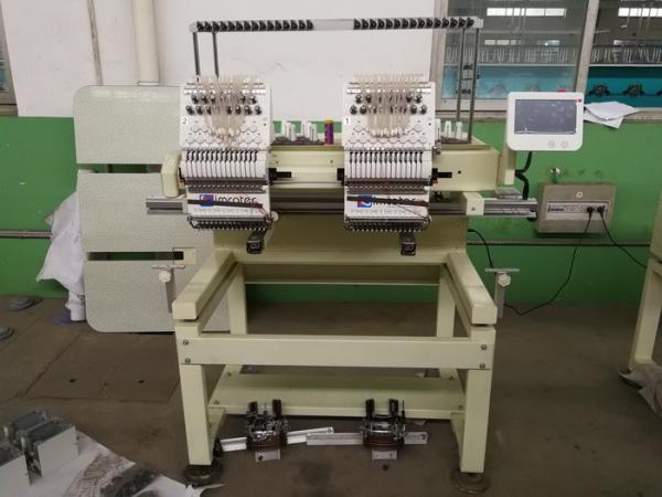 Buy cheap Imcotec Industrial Double Head Embroidery Machine Package Size 1600 X 890 X 1050mm from wholesalers
