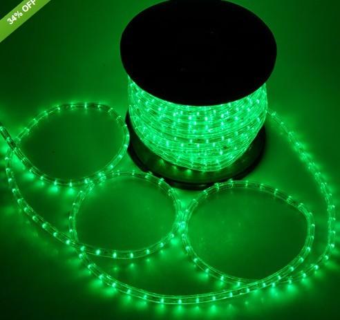 Buy cheap christmas led light 110/220v 2 wire round led neon rope light from wholesalers