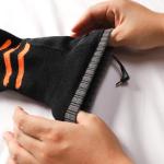 Rechargeable Electric Socks Battery Heated Socks M L XL Size for Hunting Winter