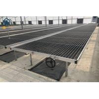 Buy cheap Greenhouse Movable Plastic Seedling Tray Rolling Bench Seedbed For Orchid product