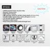 Buy cheap Easten 1000W Kitchen Mixer for Canada/SK1 Glass Blender Stand Mixer EF830 / 3-in-1 Plastic 5.3 Liters Kitchen Hand Mixer from wholesalers